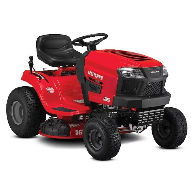 Craftsman T100 11.5 HP Gas Riding Lawn Mower – 30-Inch Compact Riding Tractor - UniongearworksRiding Lawn MowersuniongearworksUniongearworksUGW-GAR-SPADE-008Craftsman T100 11.5 HP Gas Riding Lawn Mower – 30-Inch Compact Riding Tractor043033590339