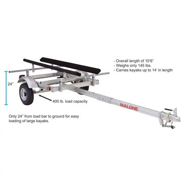 EcoLight Single Kayak Trailer – Lightweight Tow-Behind Kayak Transport Trailer - UniongearworksKayak TrailersuniongearworksUniongearworksUGW-AUT-WHEELBRUSH-017EcoLight Single Kayak Trailer – Lightweight Tow-Behind Kayak Transport Trailer856100008596
