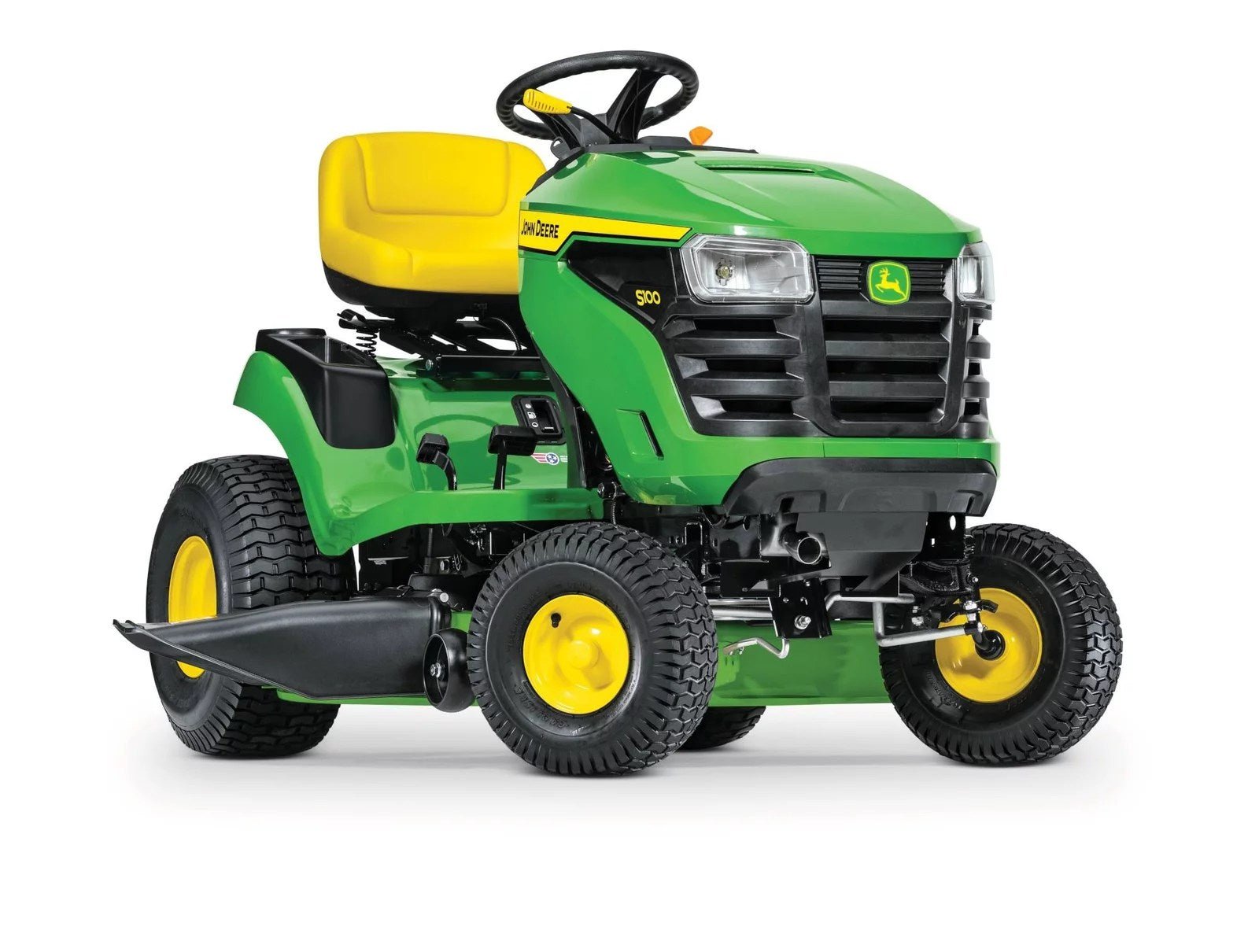John Deere S100 17.5 HP Gas Hydrostatic Riding Lawn Tractor – 42-Inch Cutting Deck - UniongearworksRiding Lawn MowersuniongearworksUniongearworksUGW-HDW-PLIERS-004John Deere S100 17.5 HP Gas Hydrostatic Riding Lawn Tractor – 42-Inch Cutting Deck756489745300