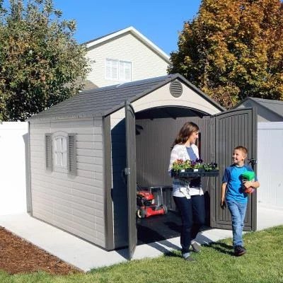 Lifetime 8 ft x 10 ft Outdoor Storage Shed – Weather-Resistant Resin Garden Shed - UniongearworksGarden ShedsuniongearworksUniongearworksUGW-PLU-SEALTAPE-013Lifetime 8 ft x 10 ft Outdoor Storage Shed – Weather-Resistant Resin Garden Shed049174600571