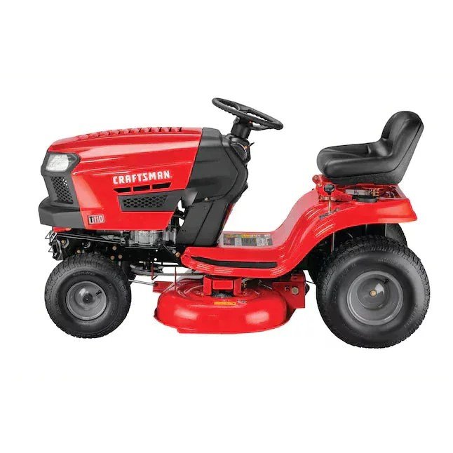 Craftsman T110 42-Inch Gas Riding Lawn Mower – Automatic Transmission Ride-On - Image 4