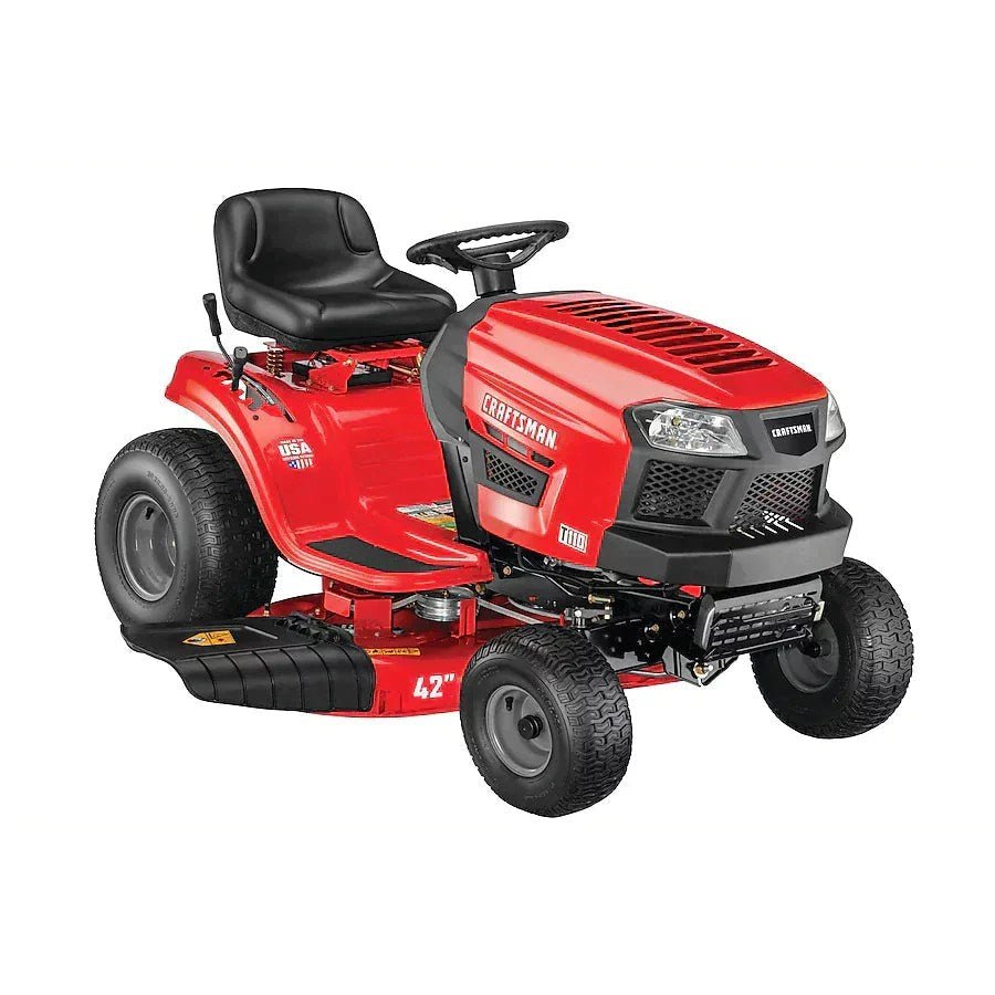 Craftsman T110 42-Inch Gas Riding Lawn Mower – Automatic Transmission Ride-On