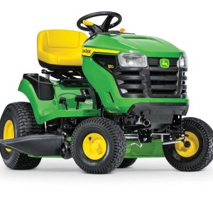 John Deere S100 17.5 HP Gas Hydrostatic Riding Lawn Tractor – 42-Inch Cutting Deck
