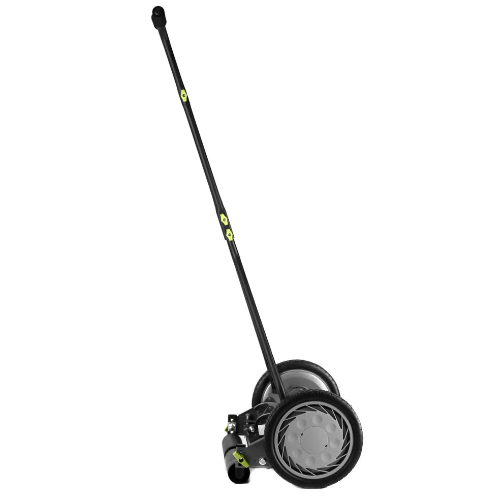 uniongearworks 16-Inch 7-Blade Manual Reel Lawn Mower – Gas-Free Push Mower - Image 3